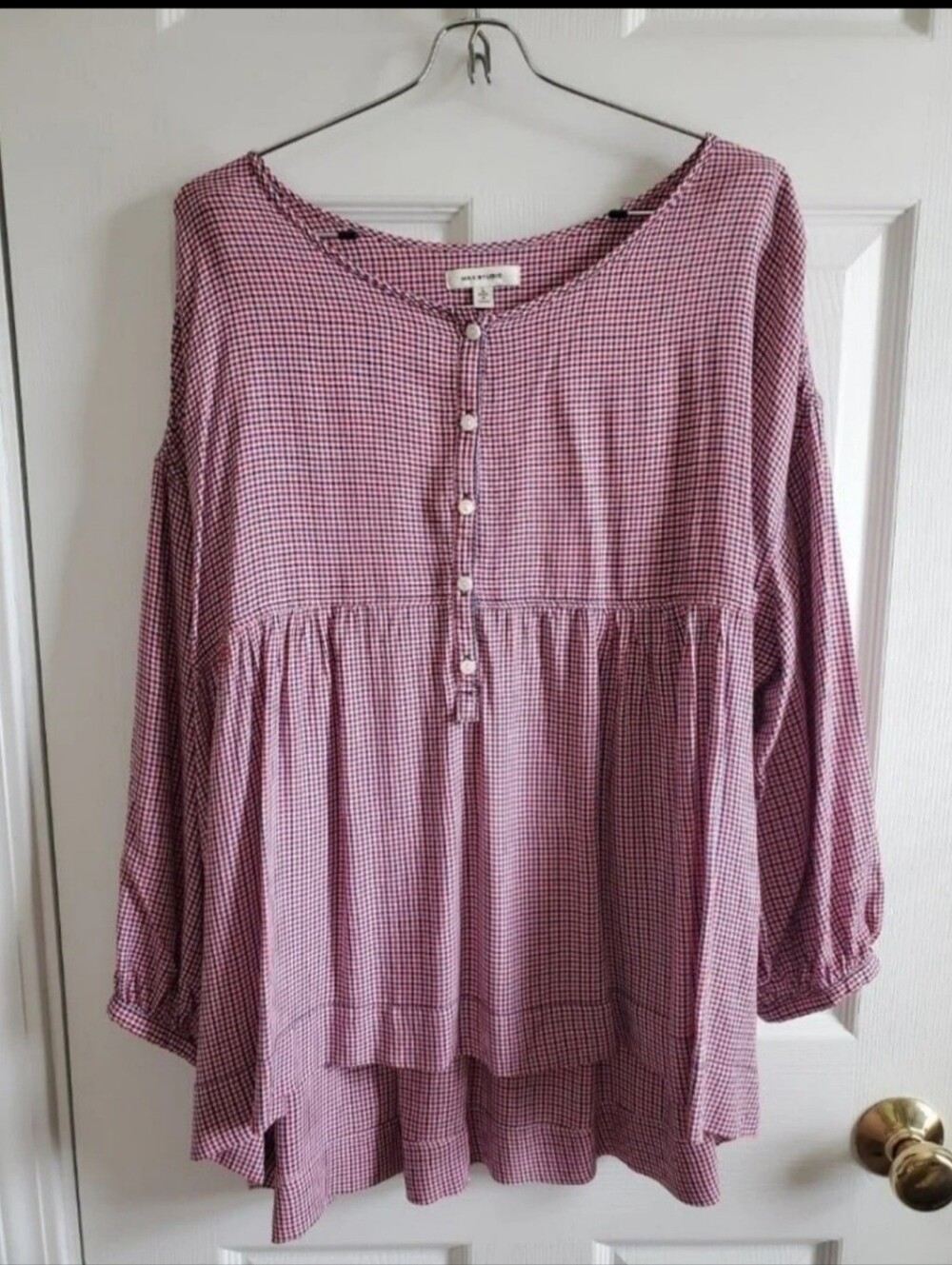 Max Studio Boho Blouse. Large.